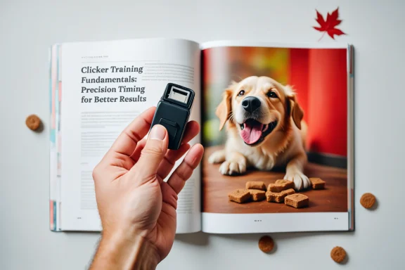 Clicker Training Fundamentals: Precision Timing for Better Results