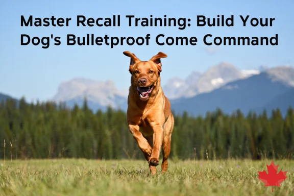 Recall Training: Building a Bulletproof Come Command